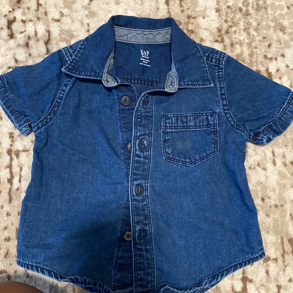 Gap Denim Button Down